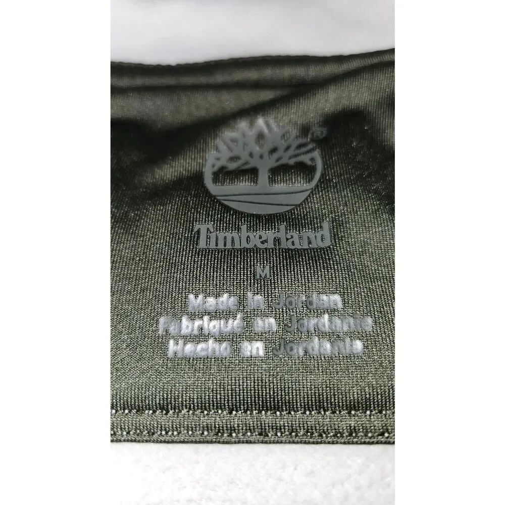Timberland 1/4 Zip Light Green Sweatshirt - Men's Medium‎